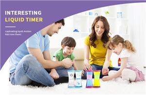 Occupational Therapy Toys Liquid Motion Bubbler for Visual Sensory Play Count Down Timer