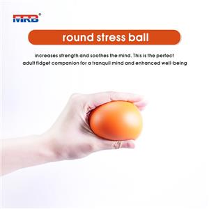 OEM Custom promotional foam stress ball with logo printing Customizable Anxiety Balls