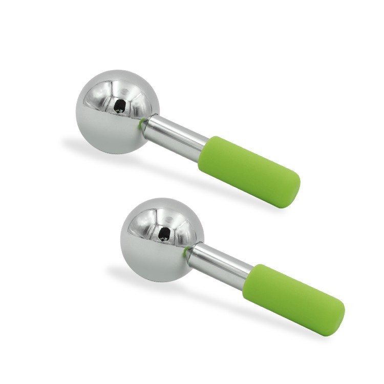 handheld magic cryo stick facial ice globes for face cryo freeze cooling cold roller stainless steel ice globe