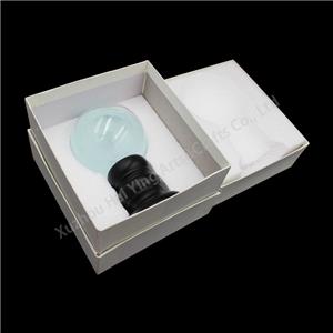 weather predictor Bottles clear With Wood Base Glass Barometer Glass Weather storm Forecast ornaments gifts