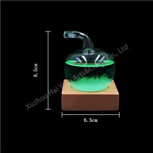 Creative Desktop Droplet Storm Glass Water Drop Weather Storm Forecast Predictor Monitors Bottle Barometer Ornaments Crafts Gift
