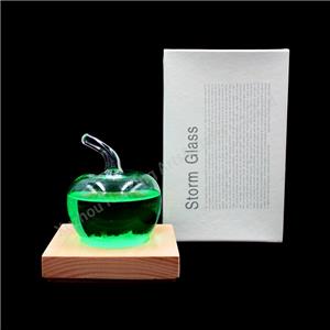 Creative Desktop Droplet Storm Glass Water Drop Weather Storm Forecast Predictor Monitors Bottle Barometer Ornaments Crafts Gift