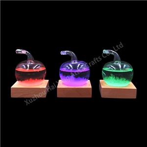 Apple Storm Bottle The Office Statue Dining Room Table Decor Weather Barometer Decorative