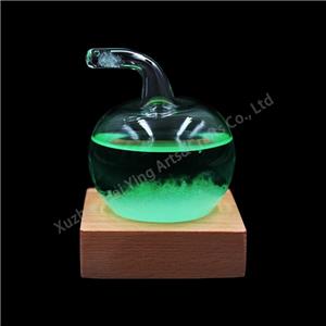 Creative Desktop Droplet Storm Glass Water Drop Weather Storm Forecast Predictor Monitors Bottle Barometer Ornaments Crafts Gift