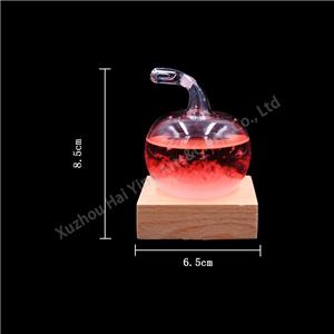 Apple Storm Bottle The Office Statue Dining Room Table Decor Weather Barometer Decorative