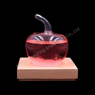 Apple Storm Bottle The Office Statue Dining Room Table Decor Weather Barometer Decorative