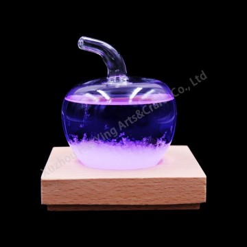Weather Forecast Bottle Glass Decoration Barometer Glass Storm Paperweight Crystal Bottle Desktop High Borosilicate Glass