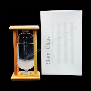 Barometer Storm Drops Bottle storm glass weather forecast in Glass Crafts