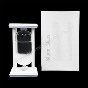 Weather Forecast Bottle Barometer Storm Glass Bottle for Home Decoration