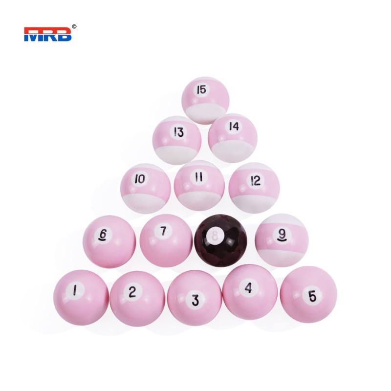 Billiard Balls Set 2-1/4 Regulation Size Pool Table Balls for Replacement 16 Resin Balls