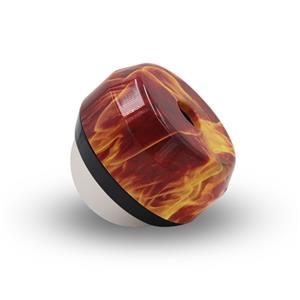 60mm Customize the print pattern Cryosphere ABS Plastic Housing Stainless Steel Cold Roller Massage Ball