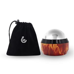 60mm Customize the print pattern Cryosphere ABS Plastic Housing Stainless Steel Cold Roller Massage Ball