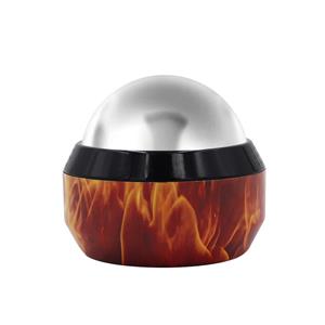 60mm Customize the print pattern Cryosphere ABS Plastic Housing Stainless Steel Cold Roller Massage Ball