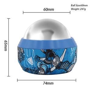 Cryo Massage Ball Portable Facial Therapy Tool 304 Stainless Steel Freeze Ball Cold Heat Massage Roller Ball
