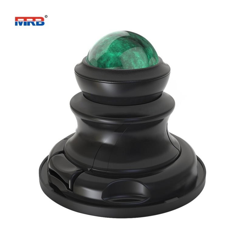 Mountable Muscle Massage Roller for Pain Relief Suction Cup Self Back and Trigger Point Massager to Relieve Muscle Knots