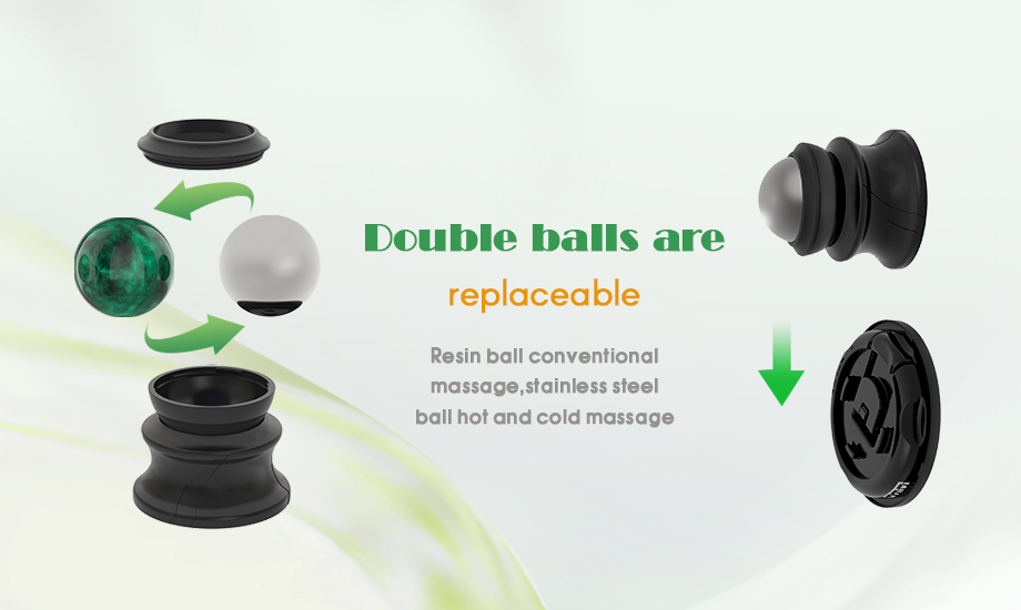 Suction cup massage ball