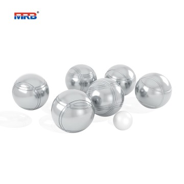 French garden game boule petanque custom bocce ball set metal boules set petanque