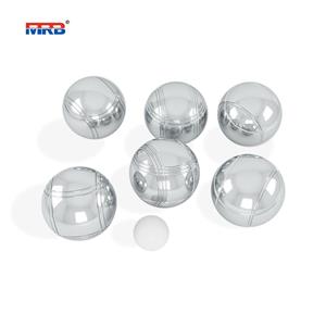 French lawn games chromed Boules/Boules Set/petanque