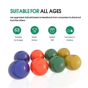 2024 new products for sport Bowls Lawn Bowling Indoor Carpet Bowling & Outdoor Flat Green Bowling
