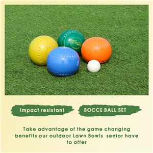 2024 new products for sport Bowls Lawn Bowling Indoor Carpet Bowling & Outdoor Flat Green Bowling