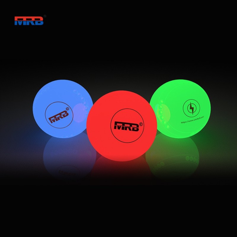 Glow in The Dark Light Junior Football Night Sports and Games resin ellipse ball Beach and Backyard game