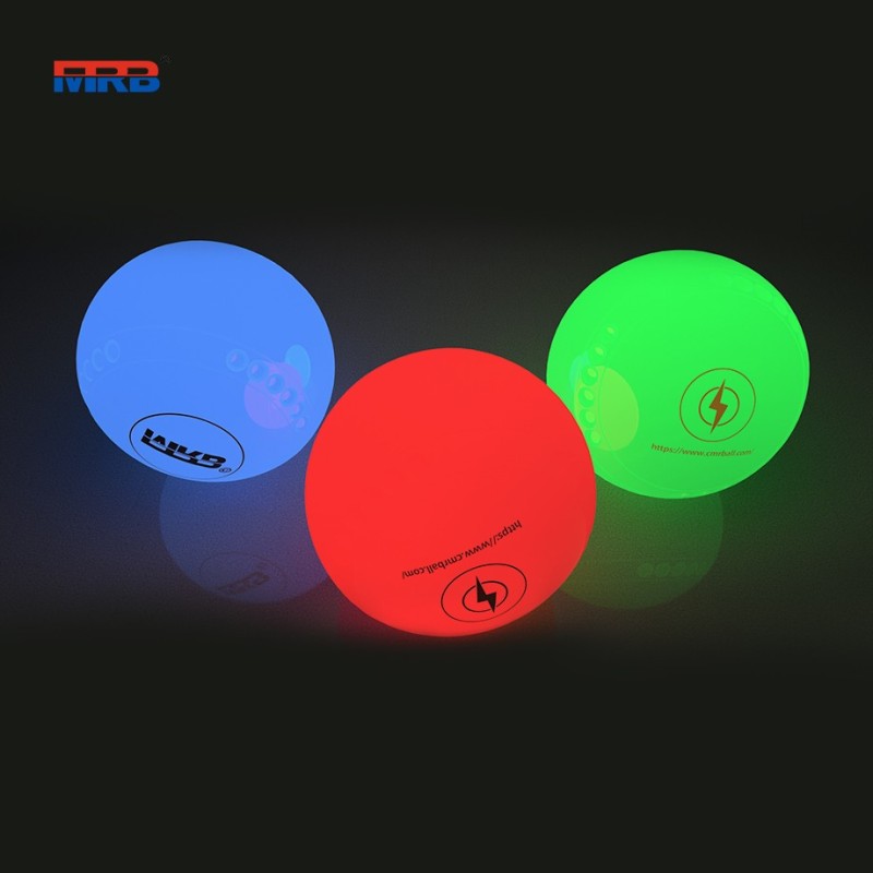 Nighttime- Durable and Fun Glow in The Dark Lawn Bowl leball- Mix Color & Green