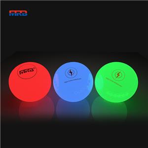 Nighttime- Durable and Fun Glow in The Dark Lawn Bowl leball- Mix Color & Green