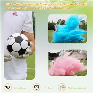New Gender Reveal Soccer Ball Soccerball with Most Powder for Biggest Puff