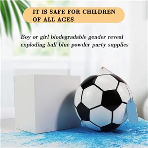 New Gender Reveal Soccer Ball Soccerball with Most Powder for Biggest Puff