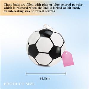 New Gender Reveal Soccer Ball Soccerball with Most Powder for Biggest Puff
