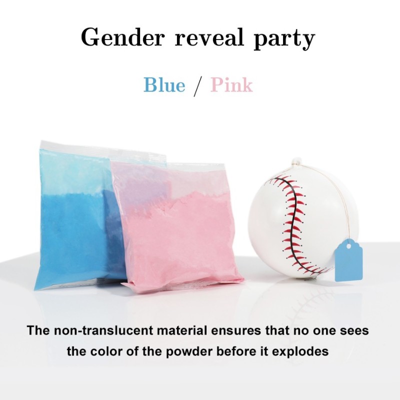 BASEBALL Gender Reveal Handmade Cricket/Baseball (Pink or Blue) Baby Gender Surprise