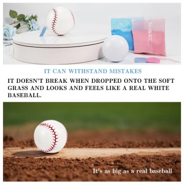 new product ideas 2024 Gender Reveal baseball Ball with Powder Pink and Blue Powder for Boy or Girl Baby Ideas