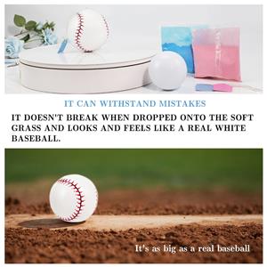 Grand Slam Surprise Gender Reveal Baseball Bursting with Powder
