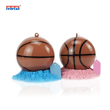 Basketball Gender Reveal Ball - Outdoor Basketball Pink and Blue Baby Theme Party Decorations
