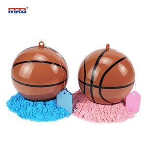 Gender Reveal Basketball Pink and Blue Powder Kit for Baby Boy Girl Party Spill Proof Non Transparent