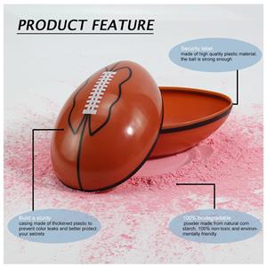 Gender Reveal Exploding Balls for Party Prank Funny Joke for rugby Best Gift for Expecting Parents 3 Piece Set