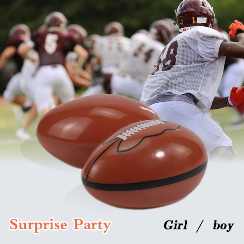 Gender Reveal Football- Exploding Rugby ball Gender Reveal Celebrations