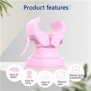 top selling products 2024 New color pink mounted wall massage Sucker support frame glass suction cup