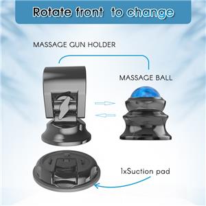 Muscle gun holder suction cup holder fascia gun special adsorption-free installation bracket powerful holder