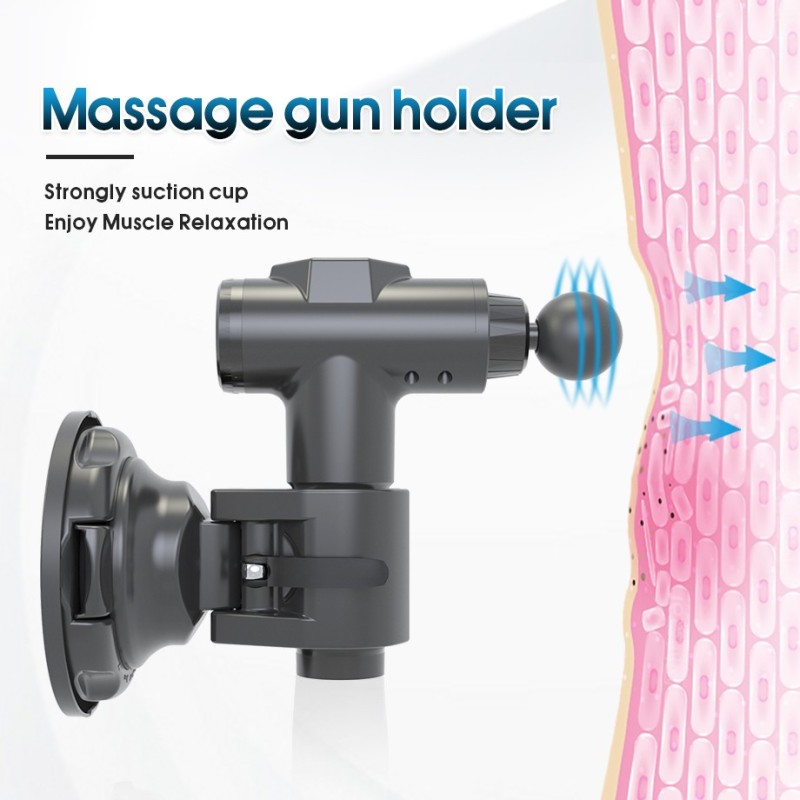Muscle gun holder suction cup holder fascia gun special adsorption-free installation bracket powerful holder