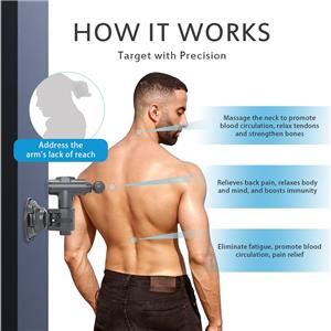 Muscle gun holder suction cup holder fascia gun special adsorption-free installation bracket powerful holder