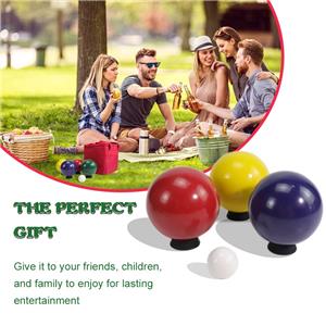Creative Games for 2024 Bocce Ball Set Tournament Series Classic Family Party and Lawn Game