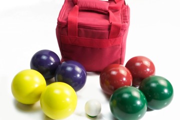 High Quality petanque 90mm resin bocce ball set for Lawn Outdoor Game