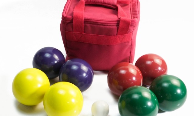 High Quality petanque 90mm resin bocce ball set for Lawn Outdoor Game