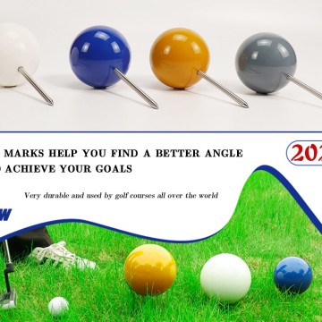 Golf Tee Marker Tool Training for Training Practice Flat Round Golf Mark Accessories Gift Beginner Stable Golf Mark Accessories