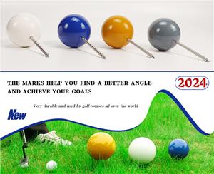2024 High Quality Landmark Golf Course Products Golf tee landmark