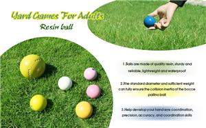 Pallino Ball Replacement for Bocce Ball Game and Boule Game Bocce Pallino Ball Replacement