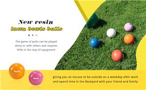 Pallino Ball Replacement for Bocce Ball Game and Boule Game Bocce Pallino Ball Replacement