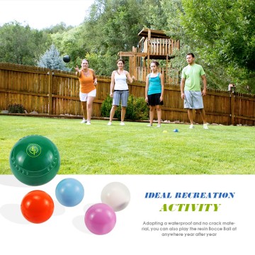 Yard Games workout For Adults Aivalas Bocce Pallino Ball, 63mm orange Pallino Ball Replacement resin jack ball