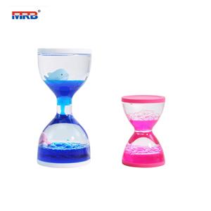 Liquid Motion Timer Decorative Dynamic Cartoon Animals Lovely Satisfying Sensory Oil Drop Timer Home Decoration